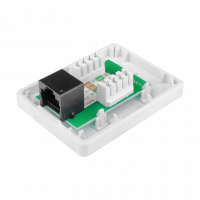 Розетка RJ-45 1-порт кат.5е UTP LP-112 (Колір білий) - фото № 3