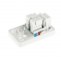 Розетка RJ-45 1-порт кат.5е UTP LP-112 (Колір білий) - фото № 5