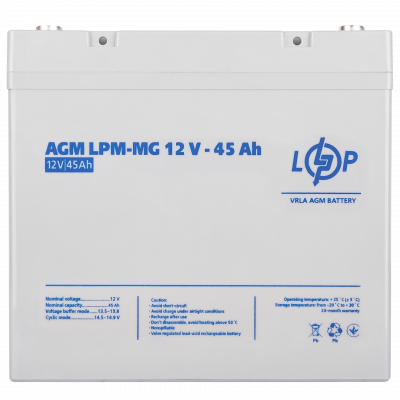 Акція. Акумулятор мультигелевий AGM LPM-MG 12V - 45 Ah - изображение 3