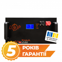 Акумулятор LP LiFePO4 25,6V - 280 Ah (7168Wh) (BMS 200A/100А) LCD метал Smart RM RS485/CAN , Атикул LP37514 |  купить на VILKI.NET - фото № 1