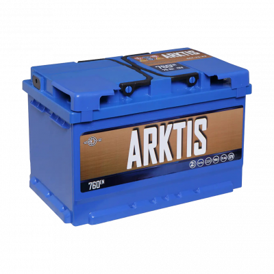 Акумулятор авто Мегатекс «ARKTIS» 6СТ-75-АЗ (прав) euro ТХП 760 - изображение 1