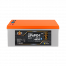 Акумулятор LP LiFePO4 25,6V - 230 Ah (5888Wh) (BMS 200A/100А) пластик LCD Smart BT