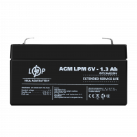 Акумулятор AGM LPM 6V - 1.3 Ah