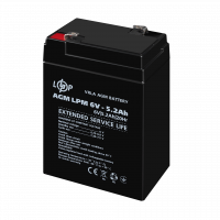 Аккумулятор AGM LPM 6V - 5.2 Ah  - фото № 3