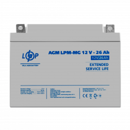 Акумулятор мультигелевий LPM-MG 12V - 26 Ah