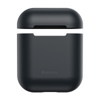 Чехол Baseus для наушников AirPods Черный (WIAPPOD-BZ01) Черный (WIAPPOD-BZ01)  - фото № 4