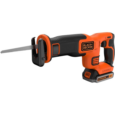 Пила шабельна акумуляторна BLACK+DECKER BDCR18E1 - изображение 1