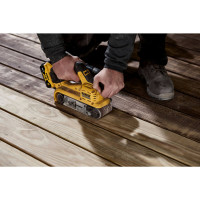 Шлифмашина ленточная аккумуляторная бесщёточная DeWALT DCW220P2  - фото № 10