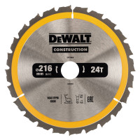 Диск пильний CONSTRUCTION DeWALT DT1952 , Атикул LP27513 |  купить на VILKI.NET - фото № 1