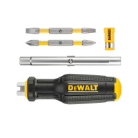 Отвертка - набор FULL FIT 6 Way с двумя сменными битами DeWALT DWHT66569-0  - фото № 3