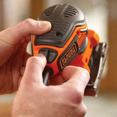 Шліфмашина вібраційна мережева BLACK+DECKER KA450 - зображення 3