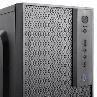 Комп'ютерний корпус LP 6109 - БЕЗ БЖ MATX 1xUSB3.0, 2xUSB2.0  - фото № 4