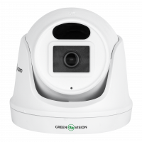 Купольная IP камера GreenVision GV-166-IP-M-DIG30-20 POE (Цвет білий) - фото № 2