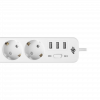 Мережевий фільтр PREMIUM LP-X3 USB 4 м White (2200 Вт) (білий)- № 4