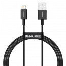 Кабель Baseus Superior USB 2.0 to Lightning 2.4А 1M Чорний (CALYS-A01)