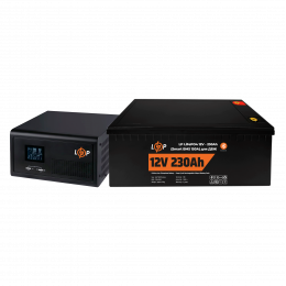 Комплект резервного живлення LP (LogicPower) ДБЖ + літієва (LiFePO4) батарея (UPS 1500VA + АКБ LiFePO4 2944W)