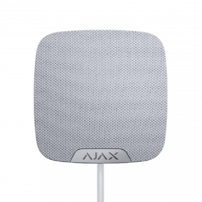 Проводная сирена для помещений AJAX HomeSiren Fibra (white)