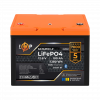 Акумулятор LP LiFePO4 12,8V - 100 Ah (1280Wh) (BMS 100A/50А) пластик Smart BT LP24662 - № 1 Акумулятор LP LiFePO4 12,8V - 100 Ah (1280Wh) (BMS 100A/50А) пластик Smart BT LogicPower - № 1