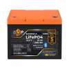 Акумулятор LP LiFePO4 25,6V - 50 Ah (1280Wh) (BMS 80A/50А) пластик Smart BT  LogicPower - № 1