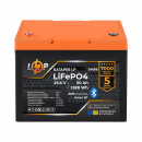 Акумулятор LP LiFePO4 25,6V - 50 Ah (1280Wh) (BMS 80A/50А) пластик Smart BT