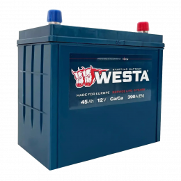 Акумулятор Westa PREMIUM VOLTMAN 6СТ-45 А + справа