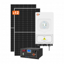 Сонячна електростанція (СЕС) Преміум Deye 6kW АКБ 6kWh LiFePO4 100 Ah
