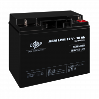 Акумулятор AGM LPM 12V - 18 Ah  - фото № 3