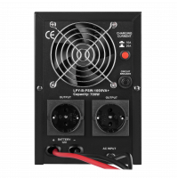 ДБЖ з правильною синусоїдою 12V LPY-B-PSW-1000VA+(700Вт) 10A/20A (Колір чорний) - фото № 4