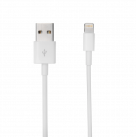 Зарядний пристрій + кабель Lightning LP АС-005 USB 5V 1A ОЕМ White  - фото № 3