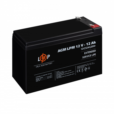 Аккумулятор AGM LPM 12V - 12 Ah