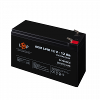 Акумулятор AGM LPM 12V - 12 Ah  - фото № 4