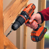 Дриль акумуляторний ударний BLACK+DECKER BDCH188 - № 5