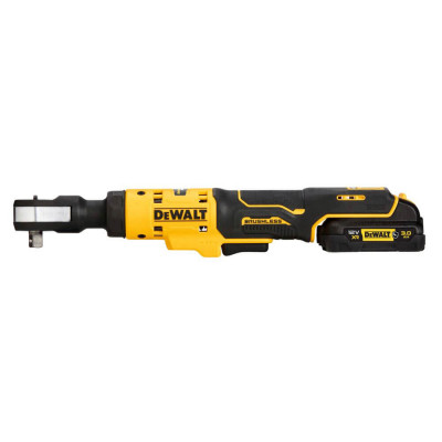 Гайковерт угловой - трещётка аккумуляторный бесщёточный DeWALT DCF503L1G