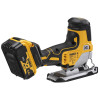 Пила лобзикова акумуляторна безщіткова DeWALT DCS335P2 - № 2