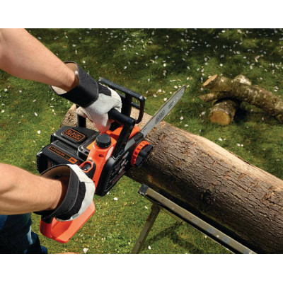 Пила ланцюгова акумуляторна BLACK+DECKER GKC3630L25 - зображення 2