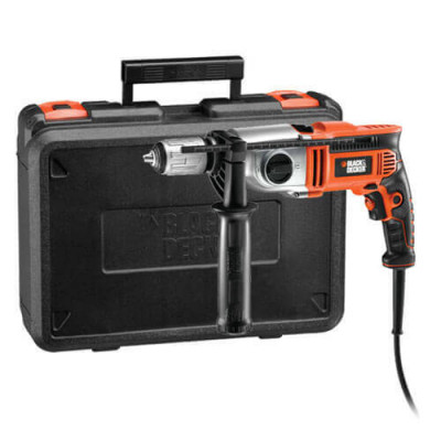 Дриль мережевий ударний BLACK+DECKER KR7532K