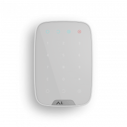 Бездротова сенсорна клавіатура AJAX KeyPad (white)