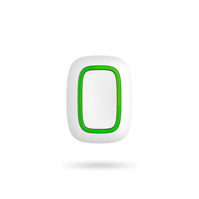 Бездротова тривожна кнопка AJAX Button (white) - изображение 1