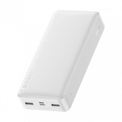 Зовнішній акумулятор Baseus Bipow Digital Display 20000mAh 20W Белый (PPBD050302)