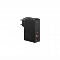 Мережевий зарядний пристрій Baseus GaN2 Pro 3 порта, USB*2 + Type-C*2 100W Чорний (CCGAN2P-L01)