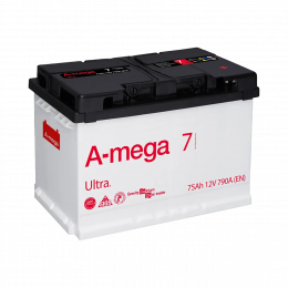 Акумулятор авто Мегатекс A-mega Ultra 6СТ-75-А3 (прав) ТХП 790