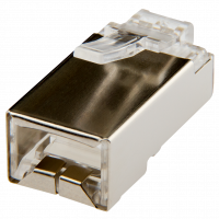 Конектор RJ45 FTP-8P8С (100 шт)  - фото № 3