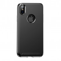 Чохол Baseus для iPhone X/X Soft Case Black (WIAPIPHX-SJ01) , Атикул LP16456 |  купить на VILKI.NET - фото № 1