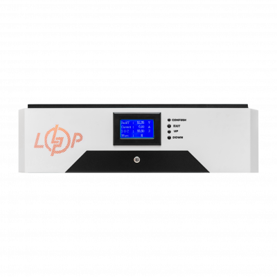 Акумулятор LP LiFePO4 51,2V - 304 Ah (14336Wh) (BMS 200A/200А) метал F LCD Smart BT