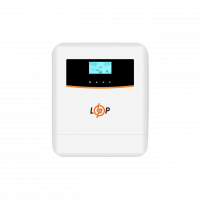 Гібридний сонячний інвертор (ДБЖ) LPW-HY-1000VA (1000Вт) 12V 40A MPPT 20-150V OFF GRID (Колір білий), Атикул LP30589 |  купить на VILKI.NET - фото № 1