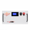 Акумулятор LP LiFePO4 51,2V - 280 Ah (14336Wh) (BMS SP 200A/100А) RM RS485/CAN LCD WH - № 2