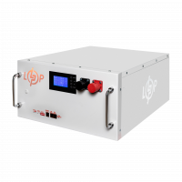 Акумулятор LP LiFePO4 51,2V - 280 Ah (14336Wh) (BMS SP 200A/100А) RM RS485/CAN LCD WH  - фото № 3