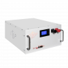 Акумулятор LP LiFePO4 51,2V - 280 Ah (14336Wh) (BMS SP 200A/100А) RM RS485/CAN LCD WH - № 4