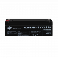 Акумулятор AGM LPM 12V - 2.3 Ah  - фото № 2