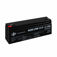 Акумулятор AGM LPM 12V - 2.3 Ah  - фото № 3